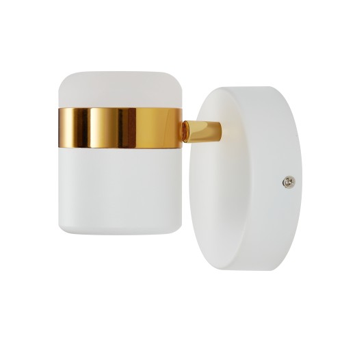 Lampa ścienna Pocco D9926W white Step into Design 2xLED 7W Metal Biały