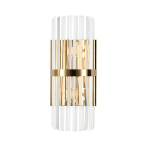 Lampa ścienna Glitter DW917 gold Step into Design 2xE14 40W Metal Złoty