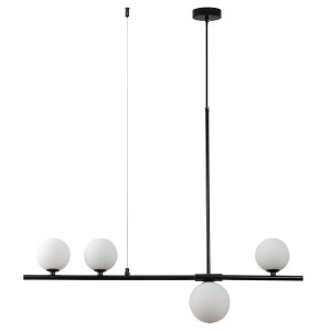 Lampa wisząca Moderno DN1506 black Step into Design 4xG9 10W Żelazo Czarny