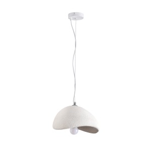 Lampa wisząca Stone DN426-300 Step into Design 1xE27 40W Tworzywo Biały