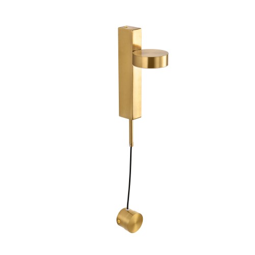 Lampa ścienna Fiko ST-DF010-GD Step into Design 1xLED 8W Metal Złoty