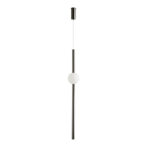 Lampa wisząca Line ST-1689L BK Step into Design 1xLED 5W Metal/Akryl Czarny