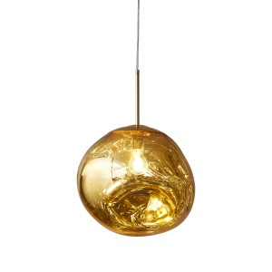 Lampa wisząca Glam MP-1239-180 gold Step into Design 1xE27 30W Akryl Złoty