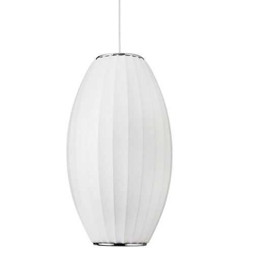 Lampa wisząca Silk Barrel ST-2335-30 Step into Design 1xE27 40W Metal Biały