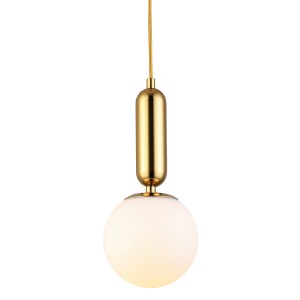 Lampa wisząca Uno DP0017-20 Step into Design 1xE27 40W Metal Złoty Połysk