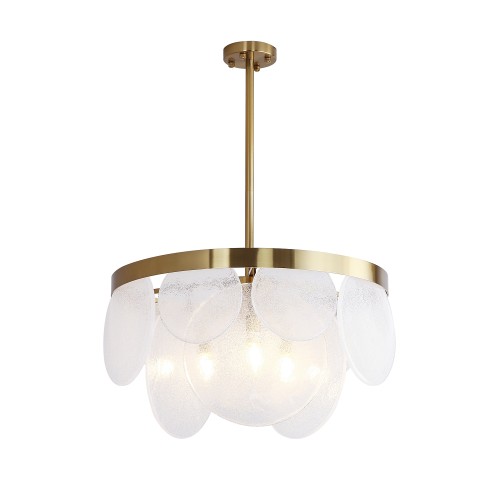Lampa wisząca Aurora ST-9513 BRASS Step into Design 3xE14 40W Metal Mosiądz