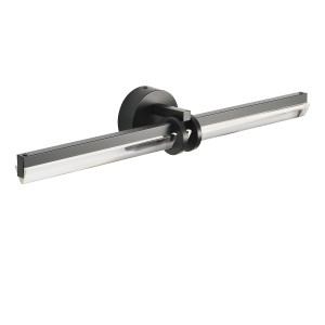 Lampa ścienna Lovely ST-DN1621-BLACK Step into Design 1xLED 5W Metal/Kryształ Szklany K9 Czarny