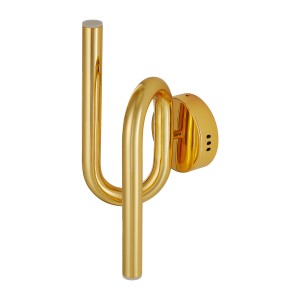 Lampa ścienna Myk DB4062 GOLD Step into Design 2xLED 3W Metal Złoty