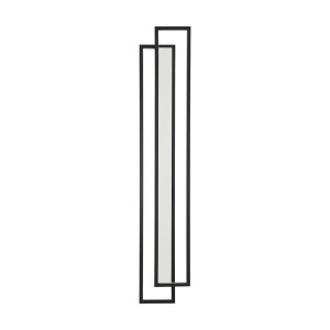 Lampa ścienna Symmetry ST-MD1027M Step into Design xLED 39W Metal Czarny Matowy
