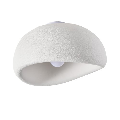 Lampa sufitowa plafon Stone DN426-40C Step into Design 1xE27 40W Tworzywo Biały