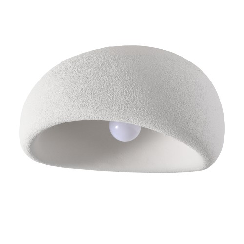 Lampa sufitowa plafon Stone DN426-50C Step into Design 1xE27 40W Tworzywo Biały