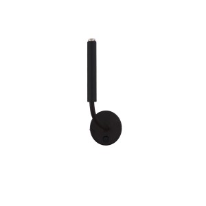 Lampa ścienna kinkiet STALACTITE 8351 Nowodvorski 1x10W G9 Stal lakierowana Czarny