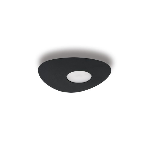 Lampa sufitowa plafon ORGANIC 8303 Nowodvorski 1x12W GX53 Stal lakierowana Czarny