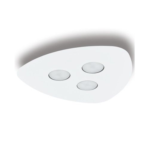 Lampa sufitowa plafon ORGANIC 8304 Nowodvorski 3x12W GX53 Stal lakierowana Biały