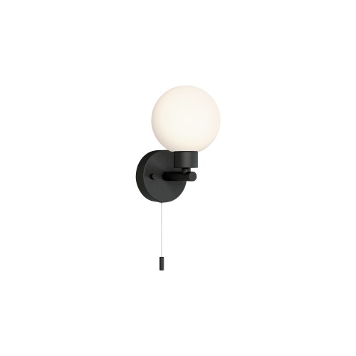 Lampa ścienna kinkiet z włącznikiem SIMI 8052 Nowodvorski 10W G9 Stal lakierowana Czarny