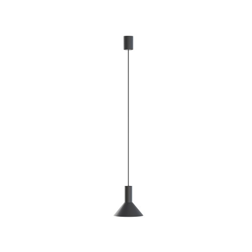 Lampa wisząca HERMANOS A 8105 Nowodvorski 1xGU10 R50 10W only LED Stal lakierowana Czarny