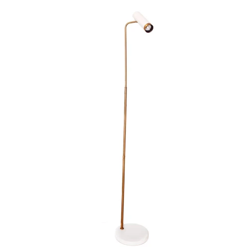 Lampa podłogowa Puls 4100800-5002 By Rydens 1xGU10 5W Metal Matowa biel