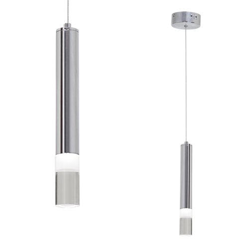Lampa wisząca ICE ML321 Milagro 5W LED Metal + Akryl Chrom