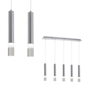 Lampa wisząca ICE ML323 Milagro 25W LED Metal + Akryl Chrom