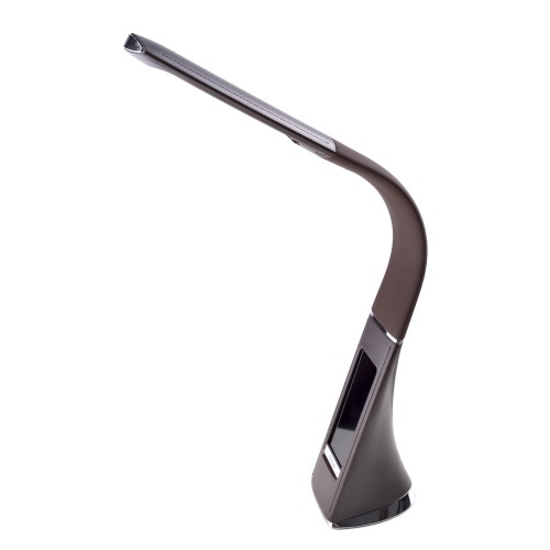 Lampa stojąca biurkowa LAMPKI BIURKOWE ML139 Milagro 6W LED Tworzywo Sztuczne Brązowy
