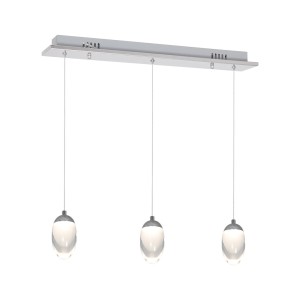 Lampa wisząca OVO ML428 Milagro 15W LED Metal + Akryl Chrom