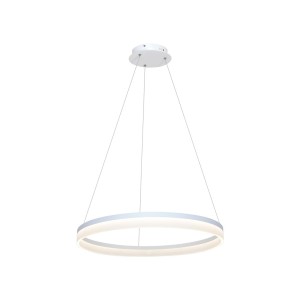 Lampa wisząca RING ML066 Milagro 36W LED Metal + Akryl Biały