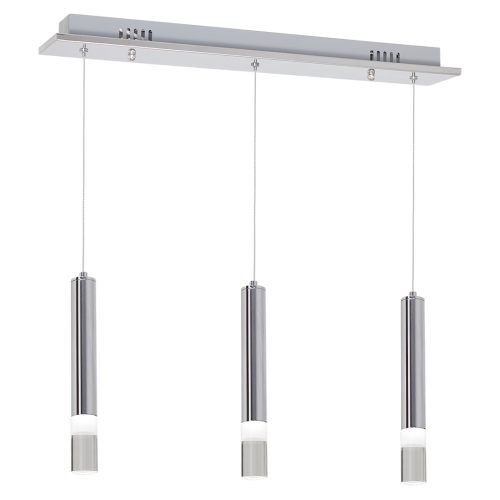 Lampa wisząca ICE ML322 Milagro 15W LED Metal + Akryl Chrom