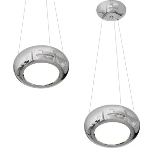Lampa wisząca MERCURIO ML328 Milagro 12W LED Metal Chrom