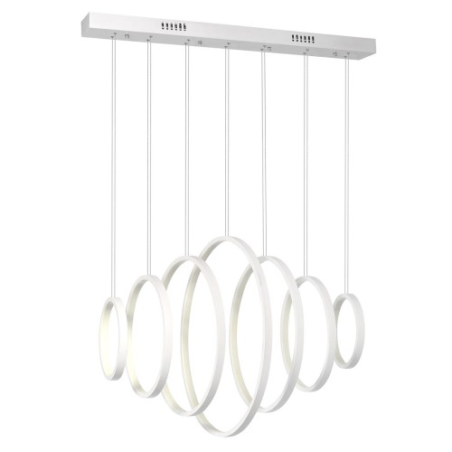 Lampa wisząca VERTIGO ML335 Milagro 96W LED Metal + Tworzywo Sztuczne Biały