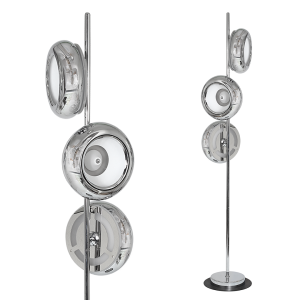 Lampa stojąca podłogowa MERCURIO ML333 Milagro 36W LED Metal Chrom