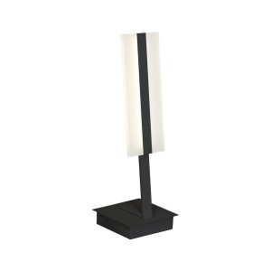 Lampa stojąca stołowa RAY ML170 Milagro 12W LED Metal + Akryl Czarny