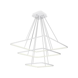 Lampa wisząca NIX ML515 Milagro 117W LED Metal + Akryl Biały