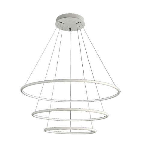 Lampa wisząca ORION ML503 Milagro 99W LED Metal + Akryl Biały