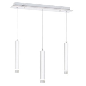 Lampa wisząca ALBA ML189 Milagro 15W LED Metal + Akryl Biały