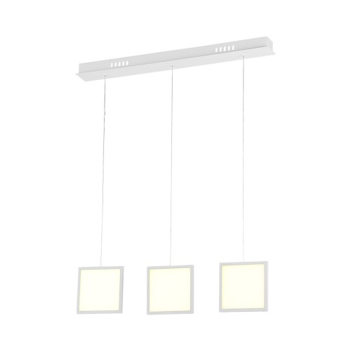 Lampa wisząca DIXON ML268 Milagro 21W Metal + Akryl Biały