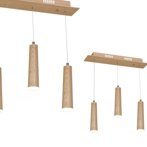 Lampa wisząca FSC FSC100%MLP566 Milagro 15W Drewno + Metal + Akryl Naturalne Drewno