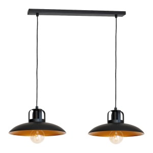 Lampa wisząca FELIX MLP3683 Milagro 2xE27 60W Metal Czarny