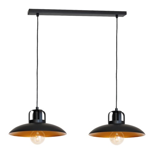 Lampa wisząca FELIX MLP3683 Milagro 2xE27 60W Metal Czarny