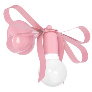 Lampa ścienna kinkiet EMMA MLP1038 Milagro 1xE27 60W Metal Różowy