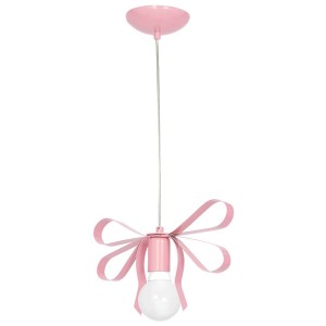 Lampa wisząca EMMA MLP1039 Milagro 1xE27 60W Metal Różowy