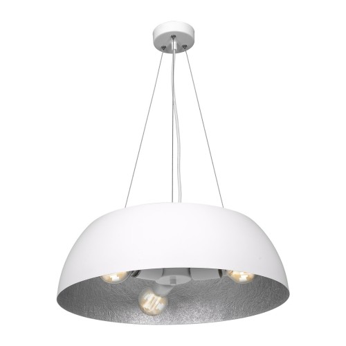 Lampa wisząca MORGAN MLP4477 Milagro 3xE27 60W Metal Biały
