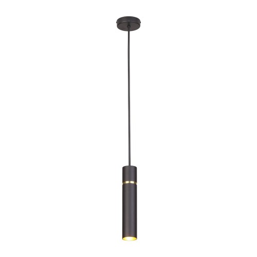 Lampa wisząca MZ5002 Milagro 1xE14 max 40W Mosiądz Czarny / Złoty