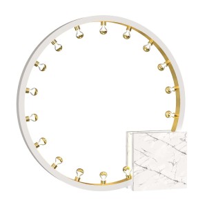 Lampa Stojąca CASSIOPEIA MZ5038 Milagro 19xE14