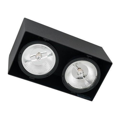 Oprawa natynkowa PLAZA ML4746 Milagro 2xAR111 GU10 Metal Czarny