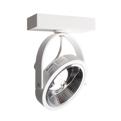 Oprawa natynkowa LUGAR ML5703 Milagro 1xAR111 GU10 Aluminium