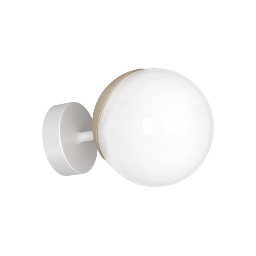 Lampa ścienna kinkiet SFERA MLP5423 Milagro 1xE14 40W Metal + Szkło Chrom