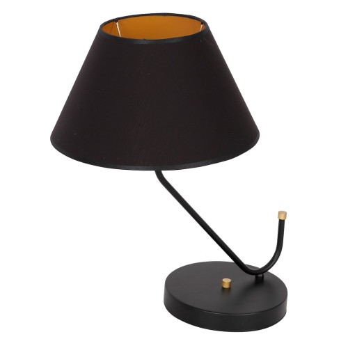 Lampa stojąca stołowa VICTORIA MLP4914 Milagro 1xE27 60W Metal + Tkanina Czarny