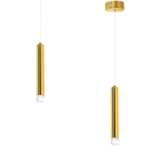 Lampa wisząca GOLDIE ML5713 Milagro 5W LED Metal + Akryl Złoty