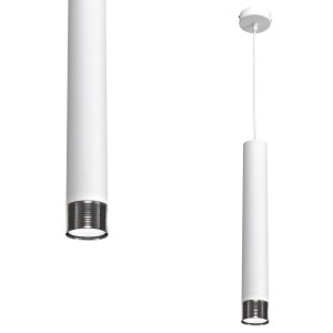 Lampa wisząca DANI MLP6227 Milagro 1xGU10 Metal Biel / Chrom