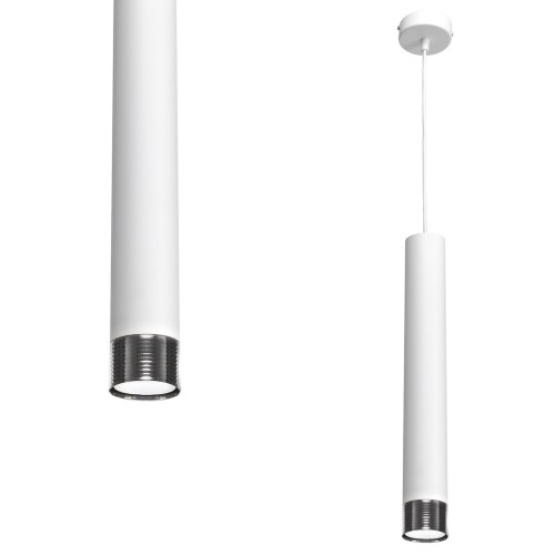 Lampa wisząca DANI MLP6227 Milagro 1xGU10 Metal Biel / Chrom